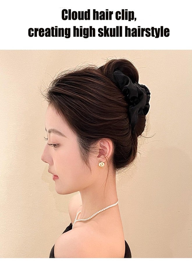 Agirlvct Cloud Hair Clip for Women,Hair Claw Clips High Cranial Crest,4.7” Large Banana Jaw Clip Strong Hold, Barrettes Nonslip,Hair Accessories Birthday Wedding Christmas Gift for Girls Thick Curly(3PCS) - Image 5